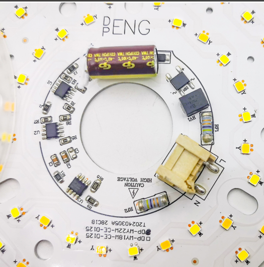 Dia125mm 120V 18W ETL Listed Ceiling Fan Led Light Replacement Dimmable LED Light For Ceiling Fan