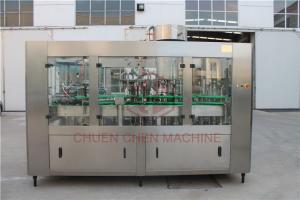 1000ML Glass Bottle Filling Machine With Electric Square Glass Jars Capping