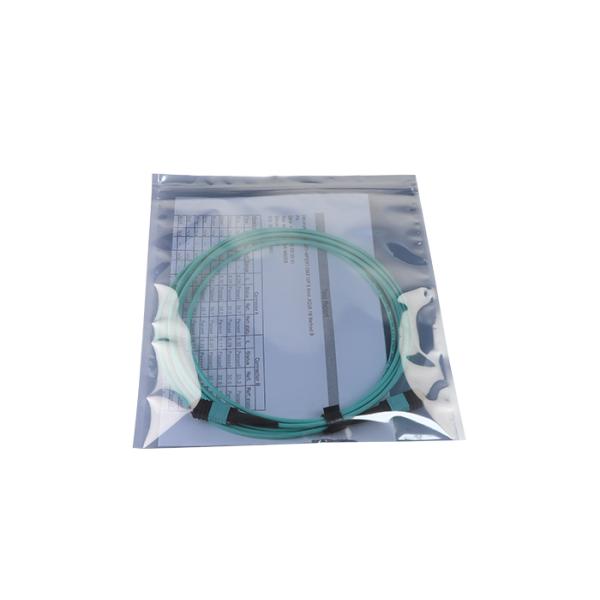 OM3 Breakout LC QSFP Fiber Optic Cable Assemblies 24 Core
