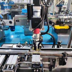 China PLC Control Automatic Screw Capping Machine For Glass Bottles With Metal Caps on sale