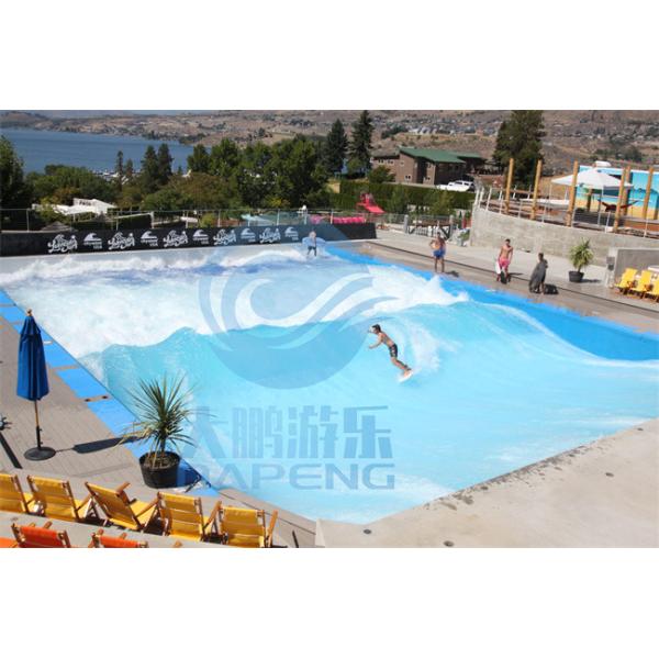 Outdoor Stationary Surf Wave Pool Anti Static Wave Simulator Surfing