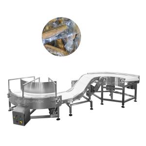 Quality Food Grade Stainless Steel Belt Conveyor Electric Power Corn Variable Direction Conveyor for sale