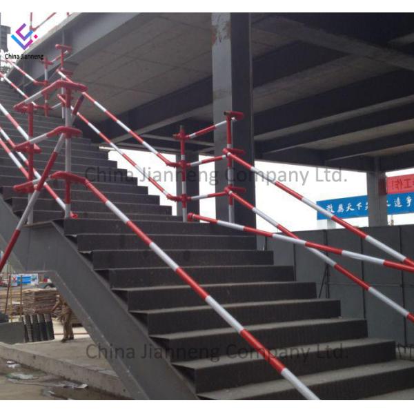 1.2m Height Temporary Edge Protection Guardrail With Two - Layer Elbow