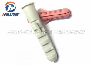 Quality Rubber Chemical Resistance Plastic Wall Plug / Expansion Anchor Bolt for sale