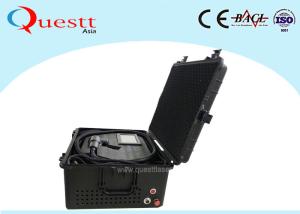 China Suitcase 100W Handheld Laser Rust Removal Machine With Bluetooth Controller on sale