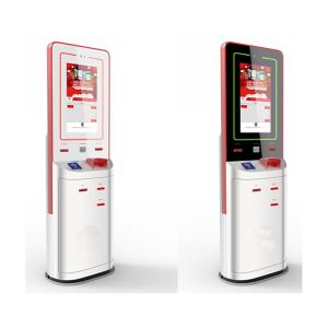 Quality Infrared Touch Screen Information Kiosk With Fingerprinte Reader All In One PC for sale