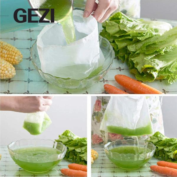 200 mesh fine mesh filter and nut milk bag, reusable food filter juice, cold