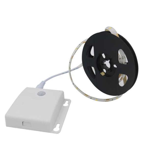 DC6V 1.5m 8mm Battery Powered Motion Sensor Led Strip Light
