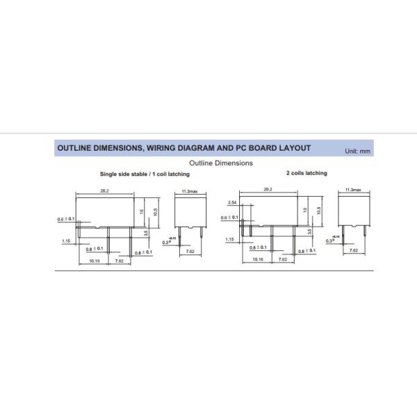 HF3FA/006-HTF HONGFA HF3FA SUGARCUBE RELAY T73 SPST 1 FORM A 4PIN 6VDC 10AMP