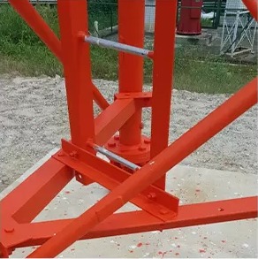 Self Supported Tubular Steel Lattice 5G Cellular Communication Tower