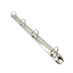 Silver 4 Ring Binder Mechanism Customized D Ring Mechanism Environmentally