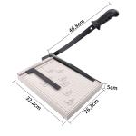 12 Sheets Cutting Capacity Mini Manual Guillotine A4 Paper Cutter with Layering