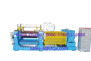Advanced Control Systems2 Roll Rubber Mixing Machine , 16 Open Rubber Mixing Mill Customization