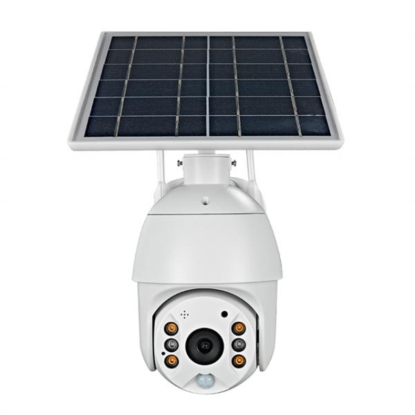Tuya Security Smart Home IP66 Waterproof 1080P Full HD PIR Detection Solar PTZ Camera