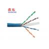 23AWG 0.58MM UTP Network Cable , Bulk CAT6 Patch Cables Conductor Resistance for sale