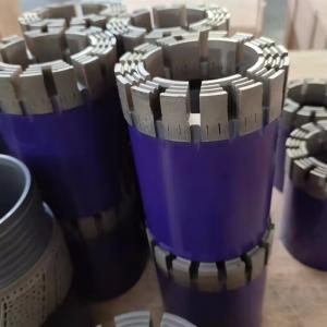 China AQ,BQ,NQ,HQ,PQ Wire line Impregnated Diamond Core Drill Bit For Geological Mineral Exploration Core Drilling bit on sale