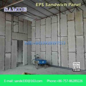 China Precast concrete wall construction fireproof composite sandwich panels on sale