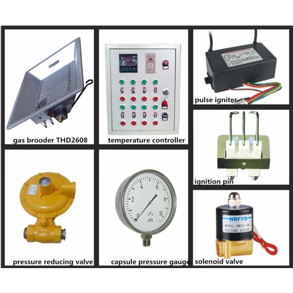 3 Needle Gas Burner Spare Parts Ignition 50Hz HD104 High Temperature Resistance