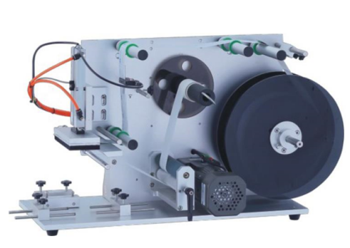 Energy Saving Semi Automatic Bottle Label Applicator Long Service Life