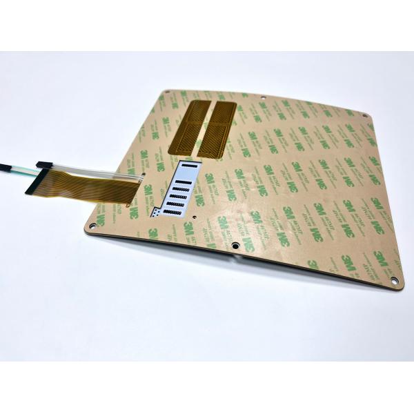 3M Rear Adhesive Waterproof Backlit Membrane Switches With Gradient Printing