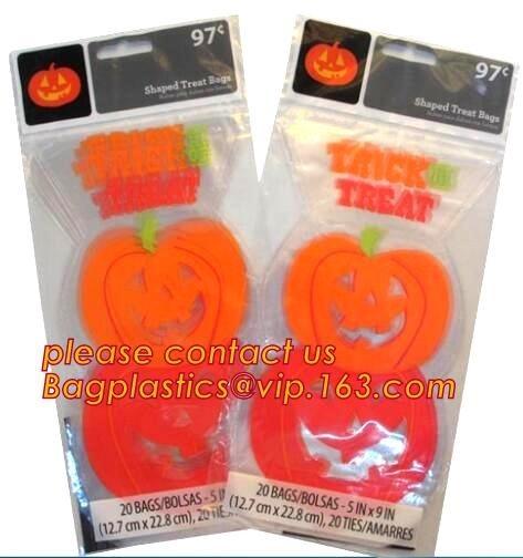 Buy Halloween disposable tin tie paper bag/bread/popcorn/fries/chips/cookies/candies/goodies bags with  bagease bagplastics at wholesale prices