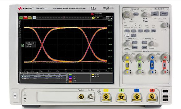 Infinium Keysight Analog Digital Oscilloscope Agilent DSA90804A