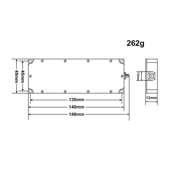 Effective 30-40W RF Signal Jammer Module with Circulator for Wireless Communication Interference