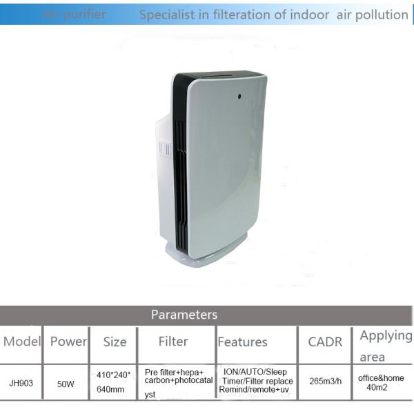 265m3/H Portable Air Filter For Home