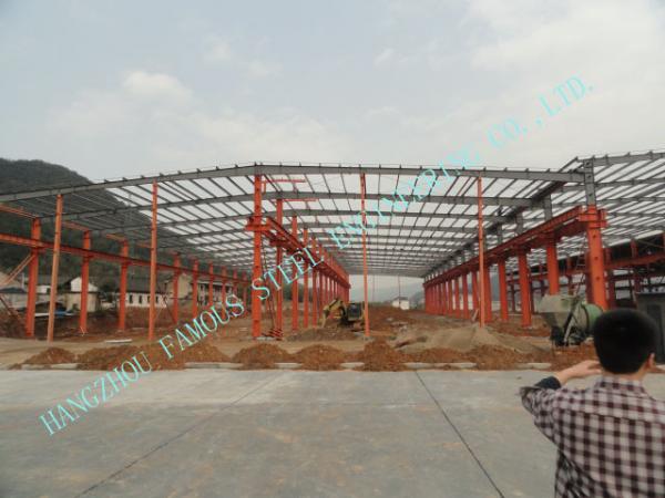 Buy Pre Engineered Frame Industrial Steel Buildings 60' X 90' High Strength Bolts at wholesale prices