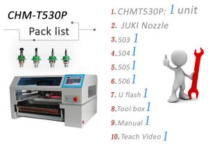 China High Speed SMT Pick and Place Machine With Pneumatic Feeder Vision System on sale