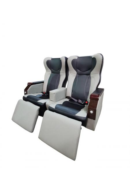 Buy High Density Cushion Luxury Coach Seats , Deluxe Bus Seats Strong Steel Frame Structure at wholesale prices