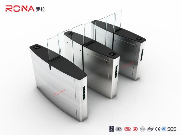 Buy Automatic Sliding Barrier Gate Turnstile Reset Function Single Directional SS304 at wholesale prices