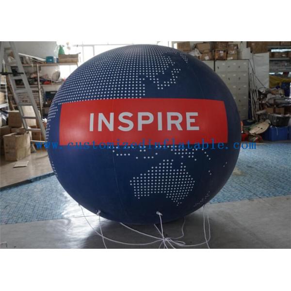 Custom Printed Floating Large Inflatable Helium Balloons For Advertisement