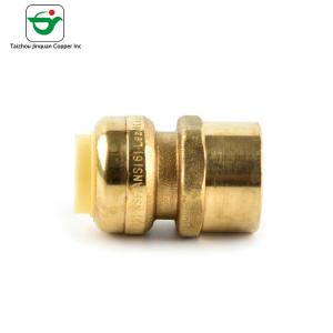 China MNPT Male Copper Adapter 3/4''X1/2 Push Fit Pipe Fittings on sale