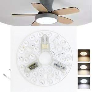 China ERP Rosh LED Modules 5CCT 12W/18W/24W DIP Switch Ceiling Light Fan With Witch Power Replaces LED Module on sale