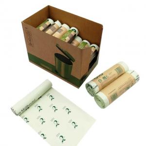 China Oxo Biodegradable Plastic Bags Roll Compostable Cronstarch Customized on sale