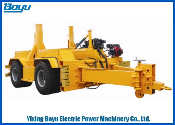 Buy 30T Reel Carrier Trailer Drum Transport Truck Transmission Line Stringing Tools Accessories at wholesale prices