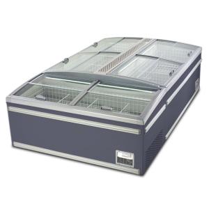 Buy cheap Saving Energy Commercial Display Freezer Supermarket Island Freezer -18°C 1200W from wholesalers