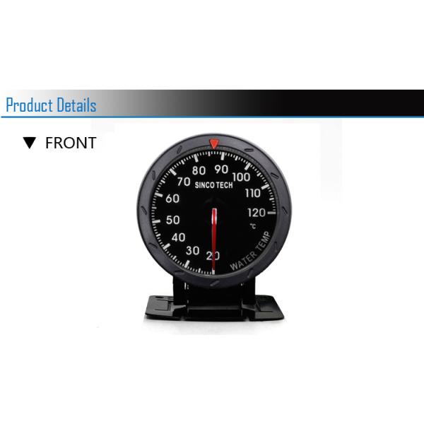 Universal Water Temperature Gauge Single Function 60mm DO 6354 Aluminum Material