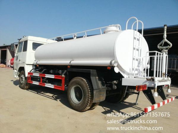 Military Truck Water Tanker (Water Bowser) Good for Rought Road Transport Drinking Water Steel Tank Inner Lined 10-12cbm