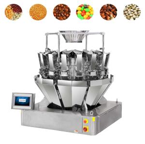 Quality Snacks packing machine weigher food weighing combination scale food multihead weigher for sale