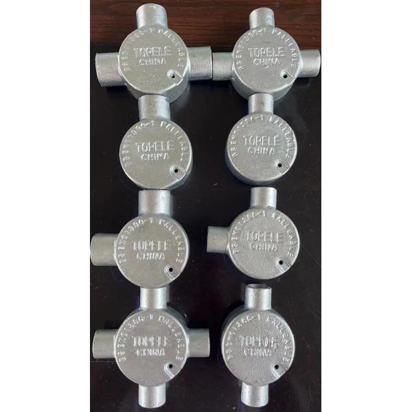Electrical Round Junction Box 20mm 25mm Class 4 BS Gi Conduit Fitting