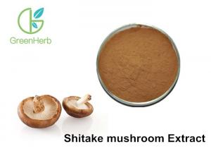 China Pure Natural 30% Mushroom Polysaccharides Shiitake Mushroom Extract Powder on sale