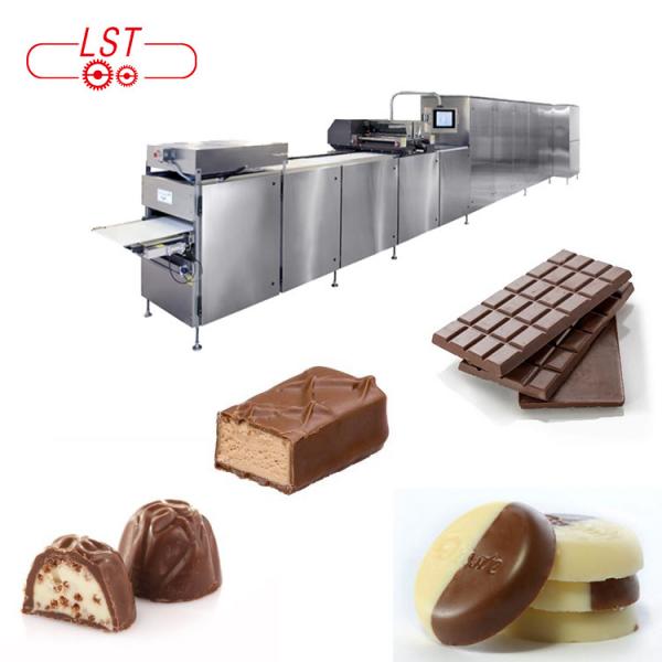 Buy PLC Controlled Chocolate Production Line For Chocolate Bar With Servo System at wholesale prices