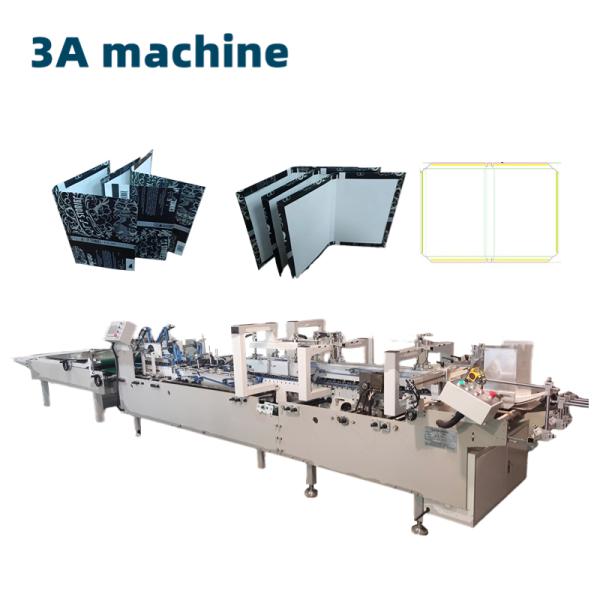 Computerized Corrugating Machine CQT2400 Semi Automatic Folder Gluer for Corrugated Box