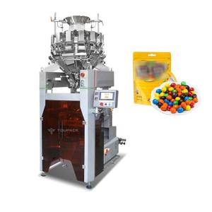 Quality Chocolate Candy Soft Sweets Weighing And Packing Machine Cover Small Area 120BPM Filling Machine for sale