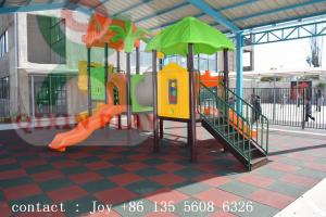 Quality Outdoor playground safety surfacing rubber playground surface QX-050A for sale
