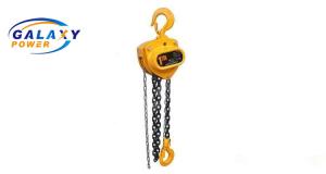 China 20T Manual Chain Hoist , Hand Chain Block Lifting Height 3m Test Load 250KN on sale