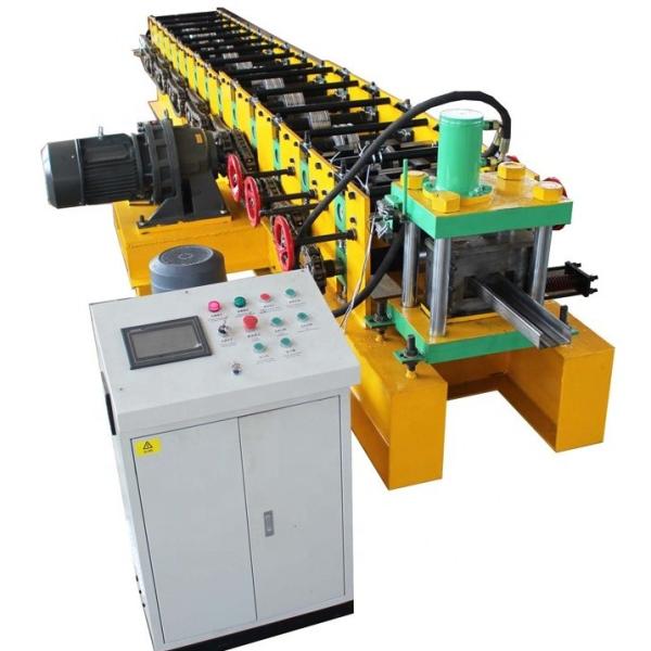Buy Fully Automatic C Purlin Steel Frame and C U Lip Cold Channel Roll Forming Machine at wholesale prices