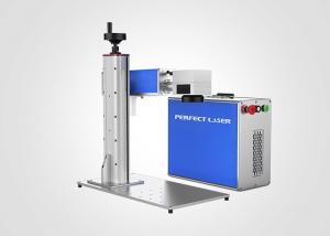 China 10w 20W 50w 100w PVC / Steel Galvo Scanner Fiber Laser Marking Equipment on sale
